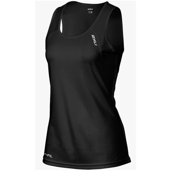 2XU Women's XVENT Sleeveless Tank Black T-Back Reflective Size XS $40 - Picture 2 of 10